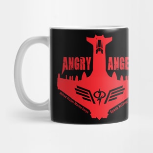 Angry Angels V2  logo Mug